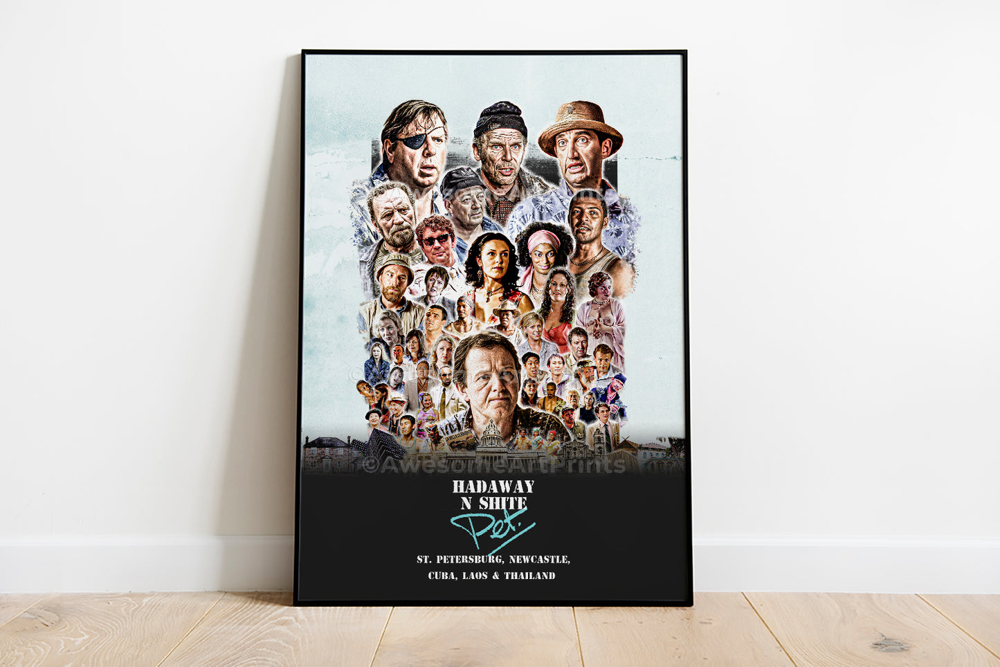 Auf Wiedersehen, Pet, Series 4 and the special (series 5) Poster, Digital Illustration